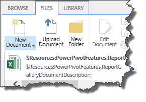 PowerPivot Resource File not found