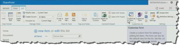SharePoint 206 FoSL