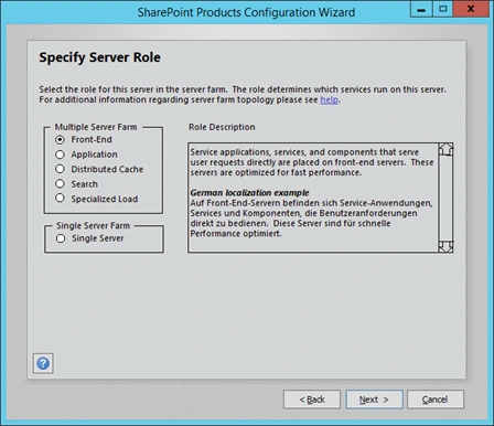 SharePoint 2016 Preview Minrole