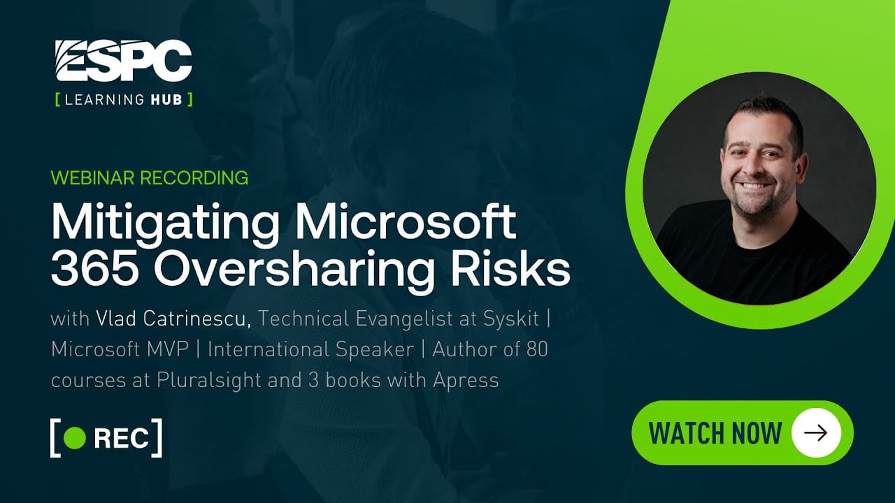 Mitigating Microsoft 365 Oversharing Risks