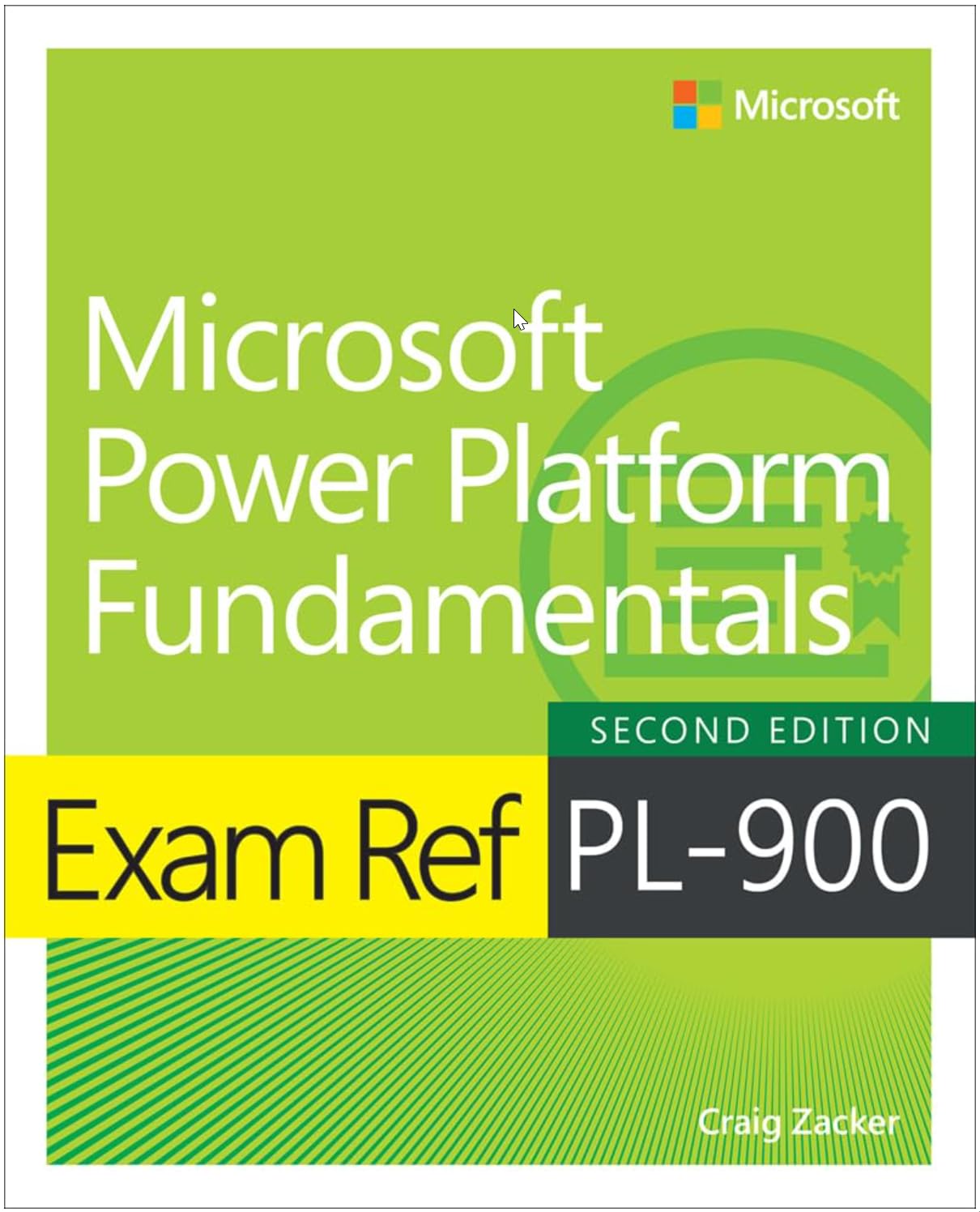 Exam Ref PL-900 Microsoft Power Platform Fundamentals, book cover