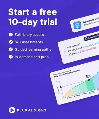 Start a Pluralsight free trial