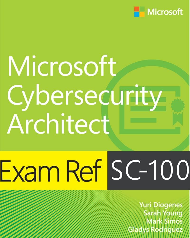 Exam Ref SC-100 Microsoft Cybersecurity Architect, book cover
