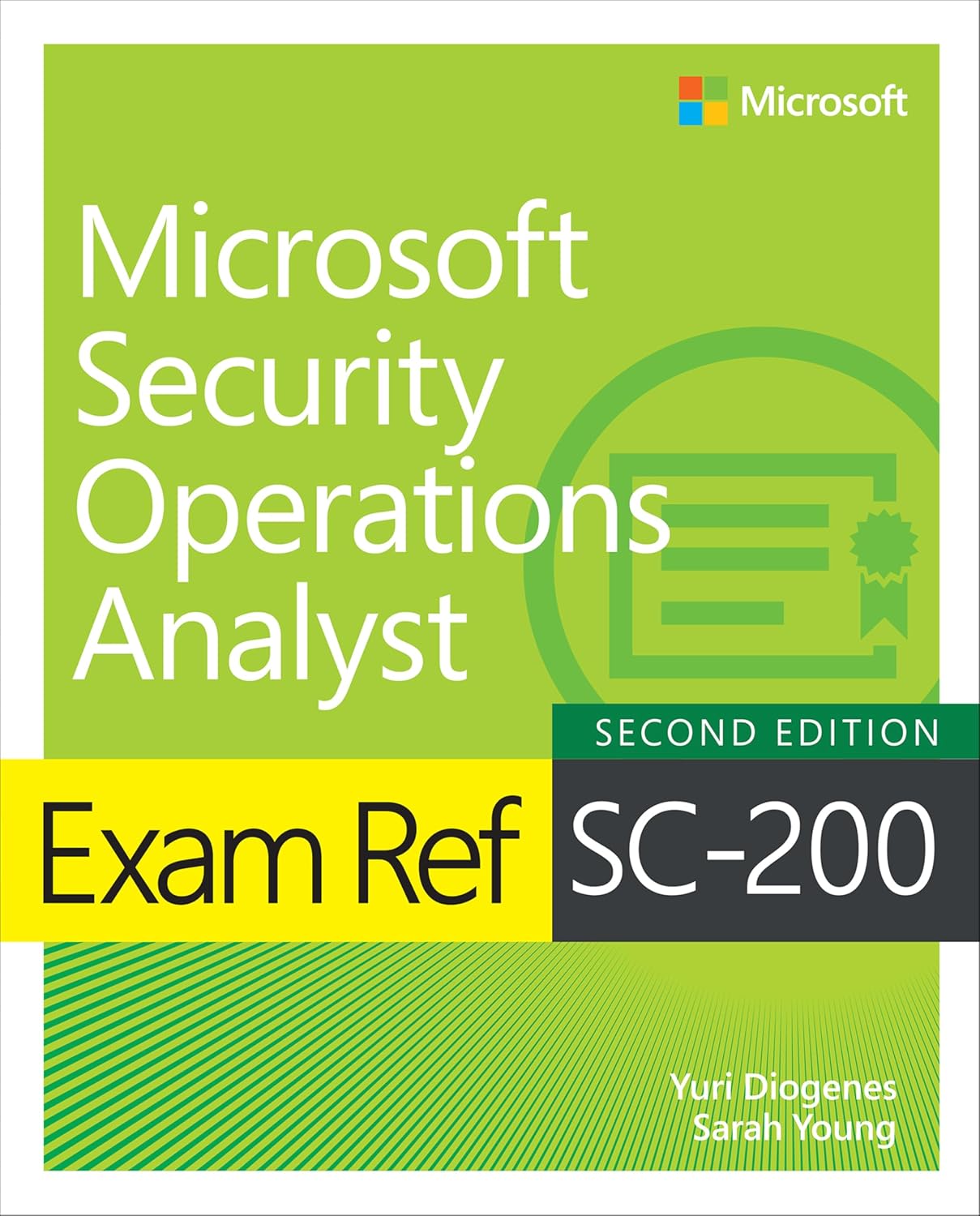 Exam Ref SC-200 Microsoft Security Operations Analyst, book cover