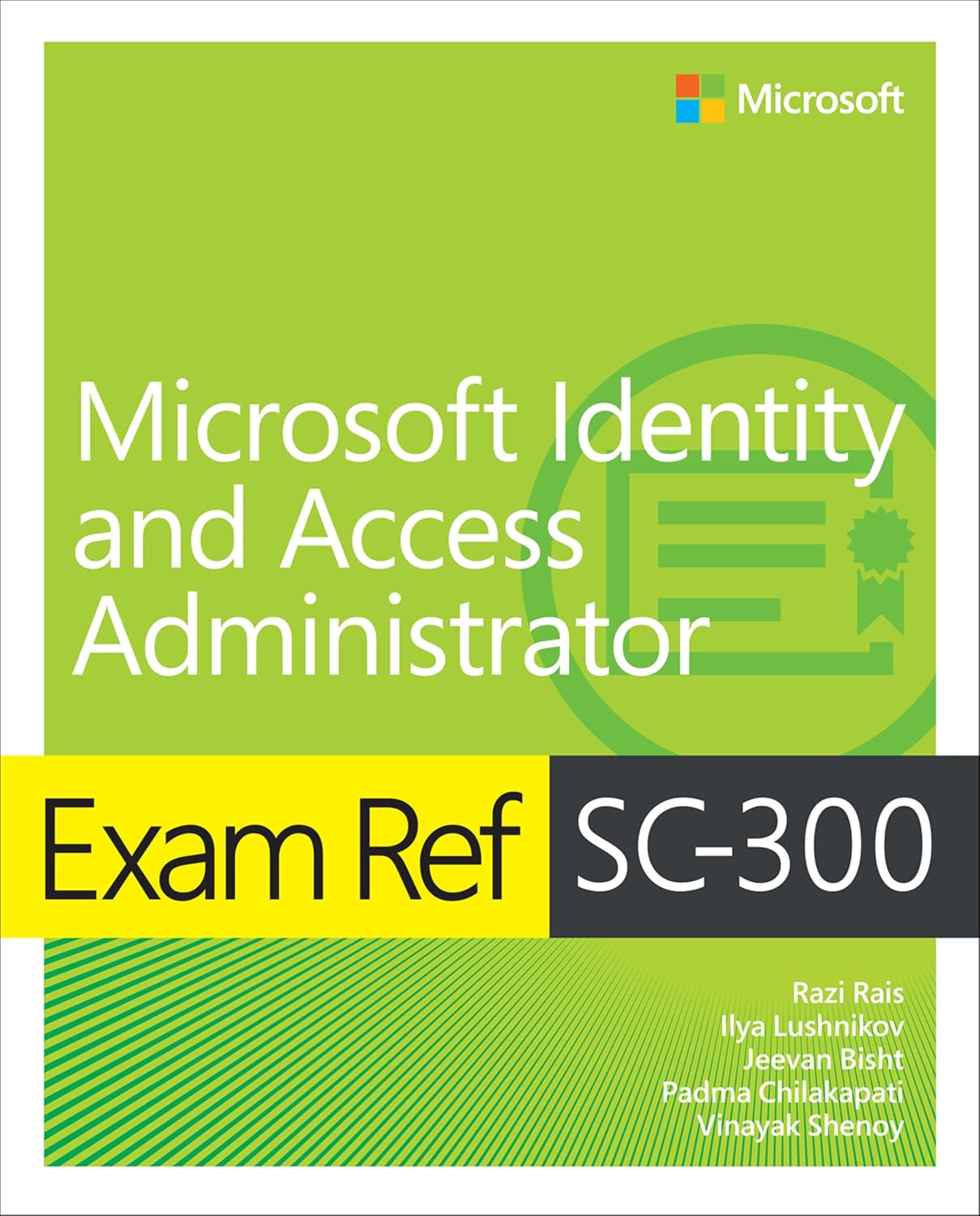 Exam Ref SC-300 Microsoft Identity and Access Administrator, book cover
